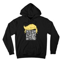 Funny Qr President Trump Dance Code Hoodie