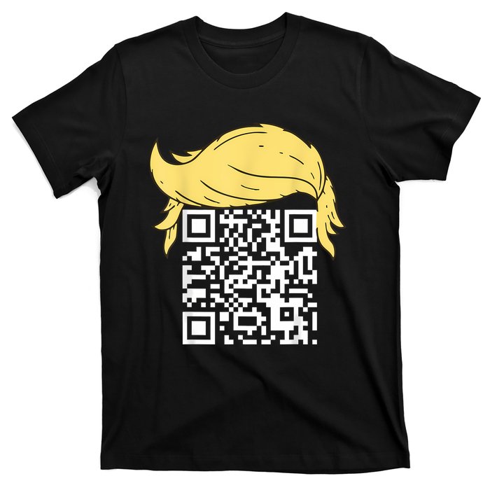 Funny Qr President Trump Dance Code T-Shirt