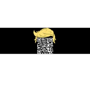 Funny Qr President Trump Dance Code Bumper Sticker