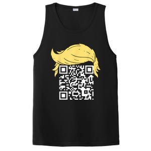 Funny Qr President Trump Dance Code PosiCharge Competitor Tank