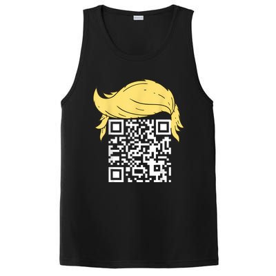 Funny Qr President Trump Dance Code PosiCharge Competitor Tank