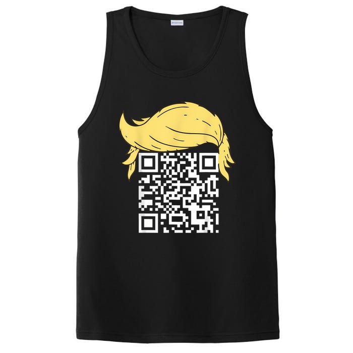 Funny Qr President Trump Dance Code PosiCharge Competitor Tank