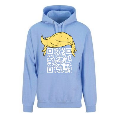 Funny Qr President Trump Dance Code Unisex Surf Hoodie