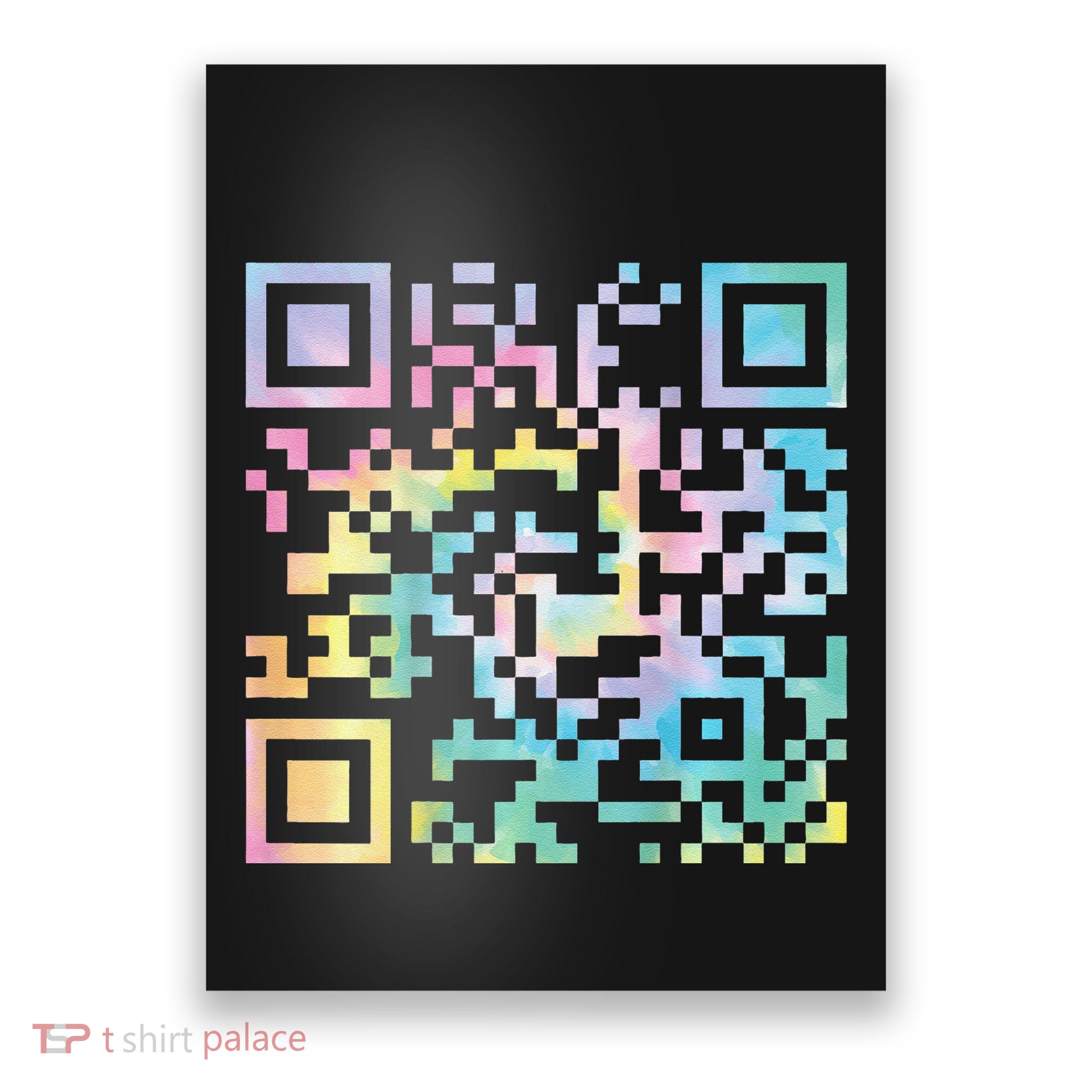 Funny Qr President Trump 4547trump Dancing Code Poster