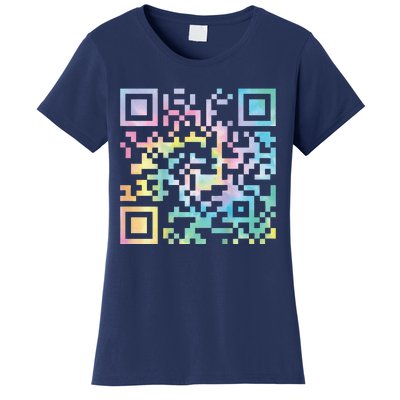 Funny Qr President Trump 4547trump Dancing Code Women's T-Shirt