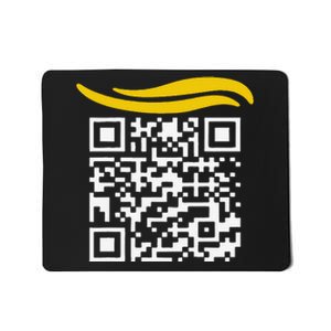 Funny Qr President Trump Dance Code Gift Mousepad