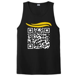 Funny Qr President Trump Dance Code Gift PosiCharge Competitor Tank