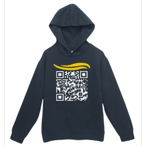 Funny Qr President Trump Dance Code Gift Urban Pullover Hoodie