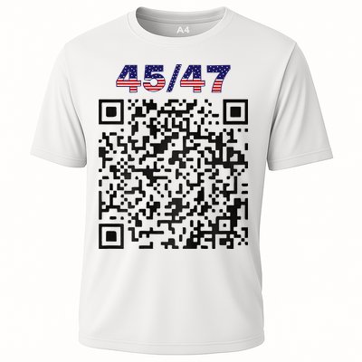 Funny Qr President Trump 4547 Trump Dancing Code Performance Shirt