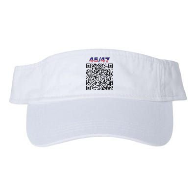 Funny Qr President Trump 4547 Trump Dancing Code Visor