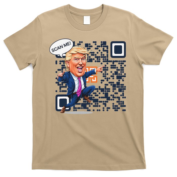 Funny Qr President Trump Dance Code 4547 Maga Trump 2024 T-Shirt