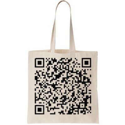 Funny Qr President Trump 4547 Trump Dancing Code Tote Bag