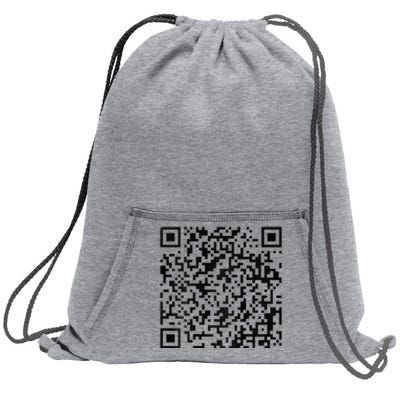 Funny Qr President Trump 4547 Trump Dancing Code Sweatshirt Cinch Pack Bag