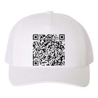 Funny Qr President Trump 4547 Trump Dancing Code Yupoong Adult 5-Panel Trucker Hat