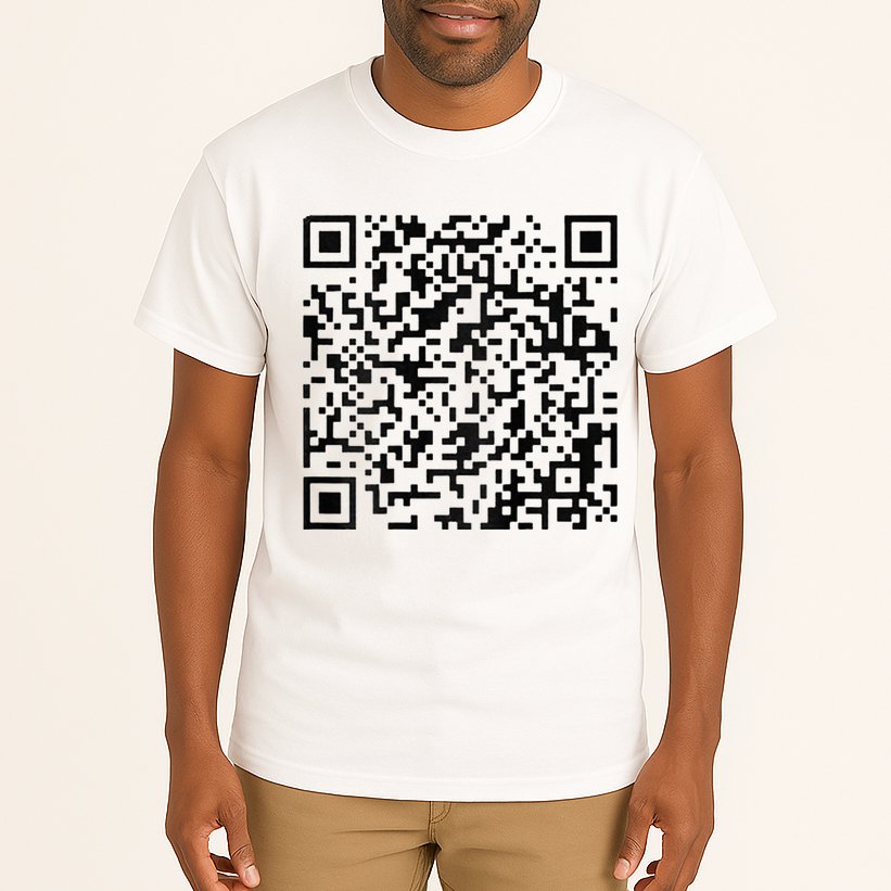 Funny Qr President Trump 4547 Trump Dancing Code Tall T-Shirt