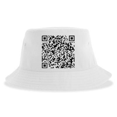 Funny Qr President Trump 4547 Trump Dancing Code Sustainable Bucket Hat