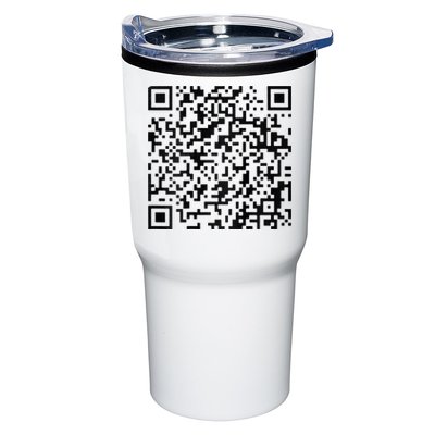 Funny Qr President Trump 4547 Trump Dancing Code Tumbler