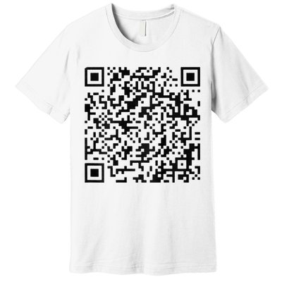 Funny Qr President Trump 4547 Trump Dancing Code Premium T-Shirt