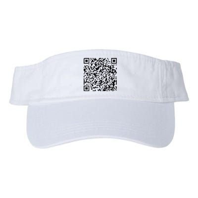 Funny Qr President Trump 4547 Trump Dancing Code Valucap Bio-Washed Visor