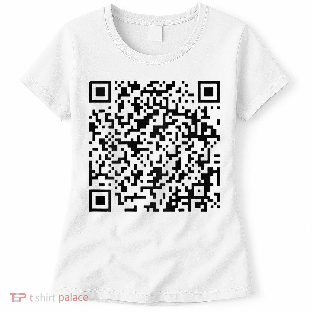 Funny Qr President Trump 4547 Trump Dancing Code Womens T-Shirt