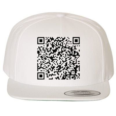 Funny Qr President Trump 4547 Trump Dancing Code Wool Snapback Cap