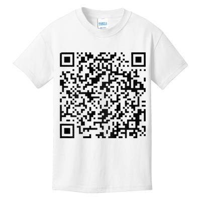 Funny Qr President Trump 4547 Trump Dancing Code Kids T-Shirt