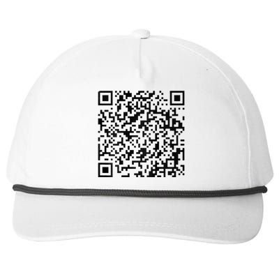 Funny Qr President Trump 4547 Trump Dancing Code Snapback Five-Panel Rope Hat