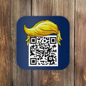 Funny Qr President Trump 4547trump Dancing Code Back Coaster