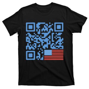 Funny Qr President Trump 4547 Trump Dancing Code Women T-Shirt