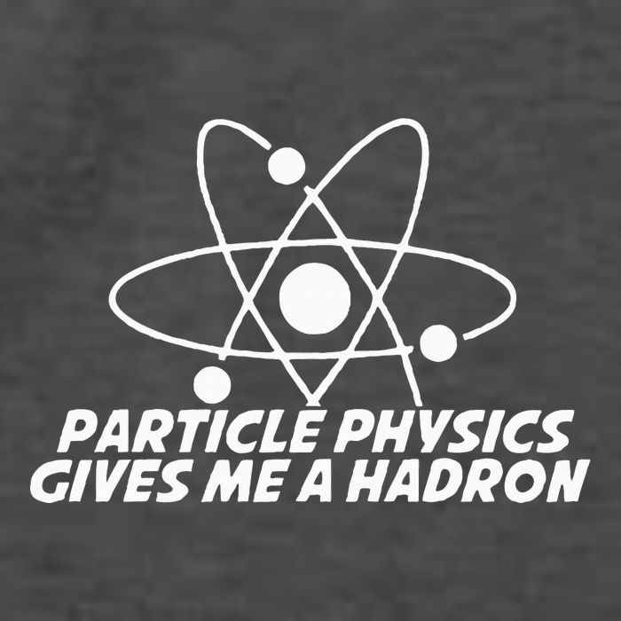 Funny Quantum Physics Particle Physics Give Me A Hadron Vector Backpack