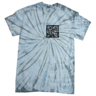 Funny Qr President Trump 45/47 Trump Dancing Code Tie-Dye T-Shirt