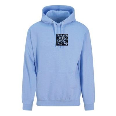 Funny Qr President Trump 45/47 Trump Dancing Code Unisex Surf Hoodie