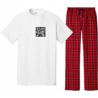 Funny Qr President Trump 45/47 Trump Dancing Code Pajama Set