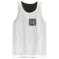 Funny Qr President Trump 45/47 Trump Dancing Code Mesh Reversible Basketball Jersey Tank