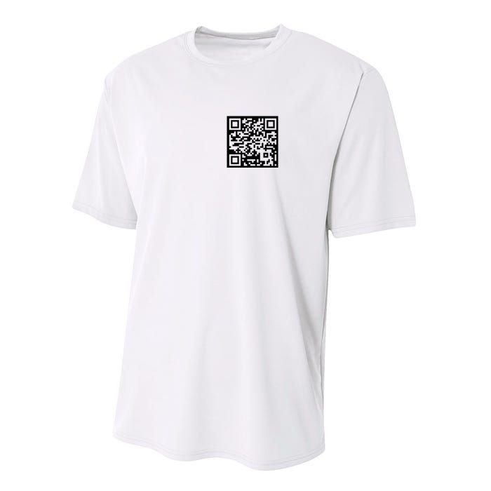 Funny Qr President Trump 45/47 Trump Dancing Code Performance Sprint T-Shirt