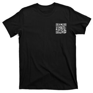 Funny Qr President Trump 45 47 Trump Dancing Code T-Shirt