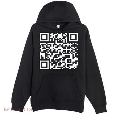 Funny Qr President Trump 45 47 Trump Dancing Code Premium Pullover Hoodie