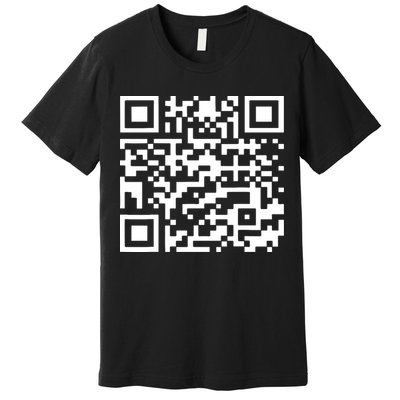 Funny Qr President Trump 45 47 Trump Dancing Code Premium T-Shirt