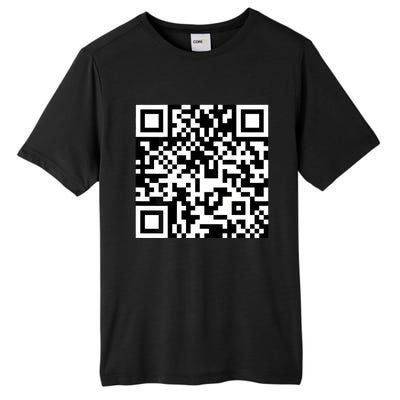 Funny Qr President Trump 4547 Trump Dancing Code Tall Fusion ChromaSoft Performance T-Shirt