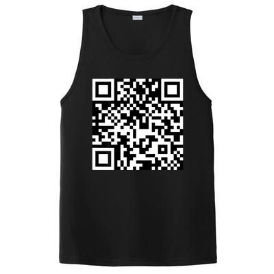 Funny Qr President Trump 4547 Trump Dancing Code PosiCharge Competitor Tank