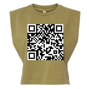 Funny Qr President Trump 4547 Trump Dancing Code Garment-Dyed Women's Muscle Tee