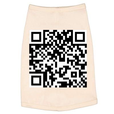 Funny Qr President Trump 4547 Trump Dancing Code Doggie Tank