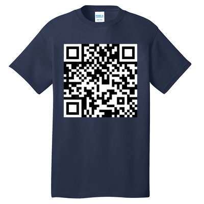 Funny Qr President Trump 4547 Trump Dancing Code Tall T-Shirt