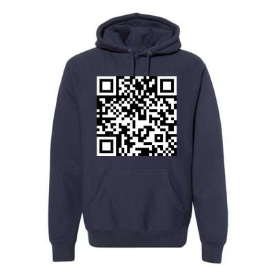 Funny Qr President Trump 4547 Trump Dancing Code Premium Hoodie