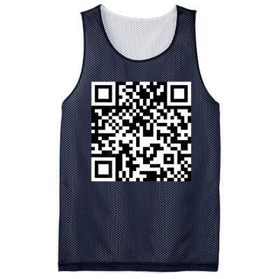 Funny Qr President Trump 4547 Trump Dancing Code Mesh Reversible Basketball Jersey Tank