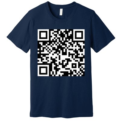 Funny Qr President Trump 4547 Trump Dancing Code Premium T-Shirt