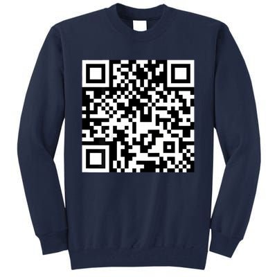 Funny Qr President Trump 4547 Trump Dancing Code Tall Sweatshirt