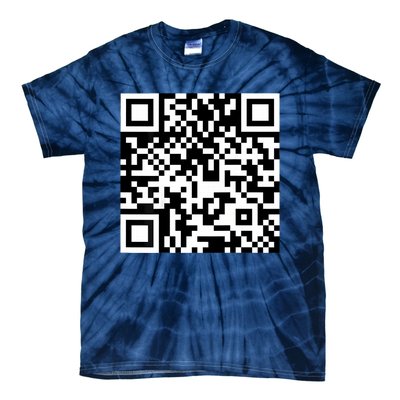 Funny Qr President Trump 4547 Trump Dancing Code Tie-Dye T-Shirt