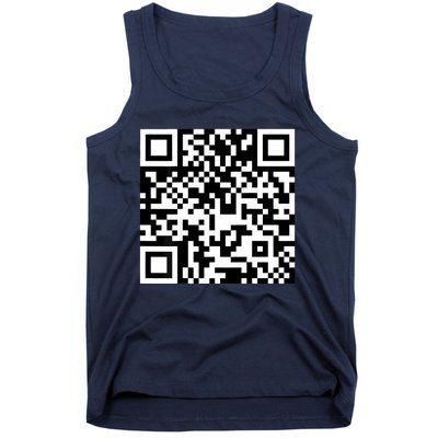 Funny Qr President Trump 4547 Trump Dancing Code Tank Top