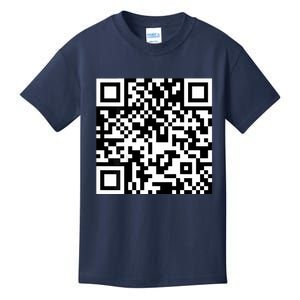 Funny Qr President Trump 4547 Trump Dancing Code Kids T-Shirt